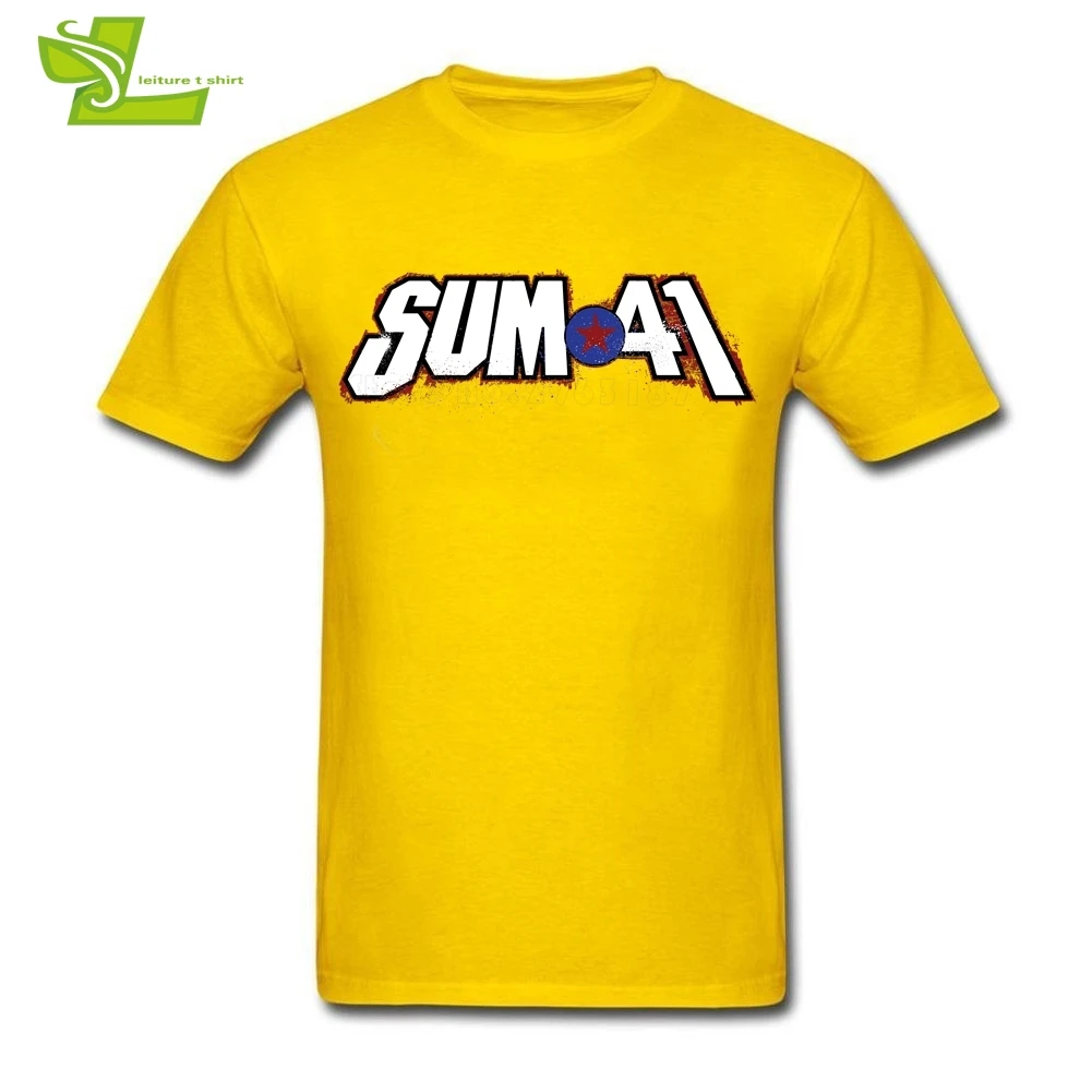 SUM 41 Мужская футболка с логотипом повседневные свободные топы мужские летние