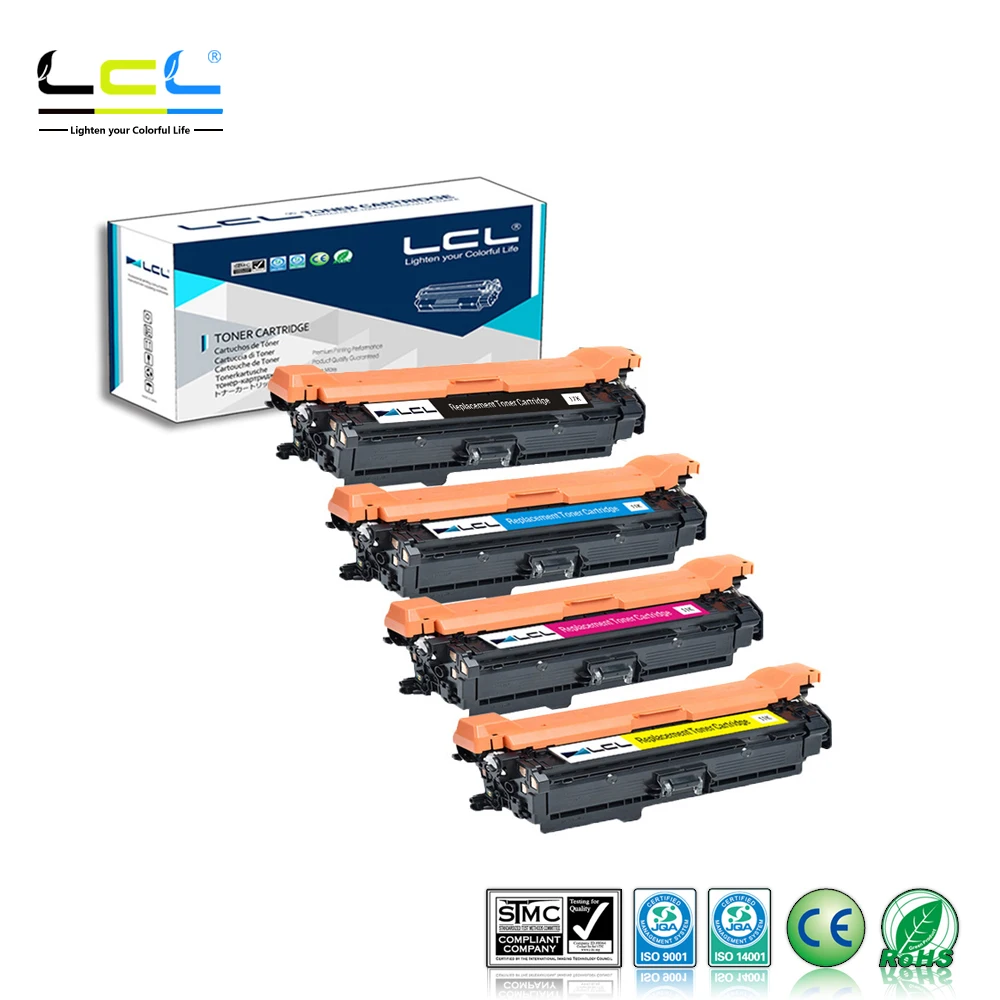

LCL 649X 648A CE260X CE261A CE262A CE263A (4-Pack) Тонер-картридж совместимый для HP Color laserJetCP4025/CP4025n/CP4025dn
