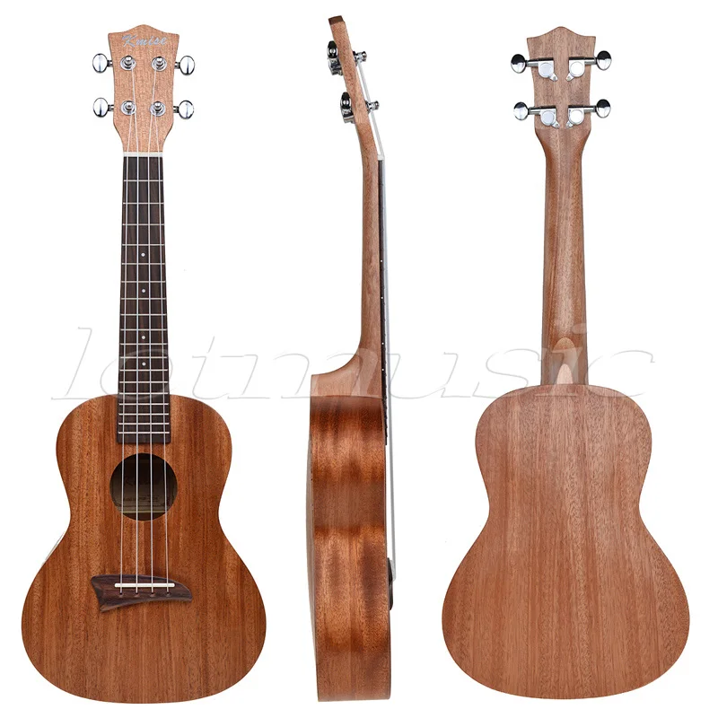 Kmise Гавайские гитары укулеле концертный из красного дерева Ukelele двойной саундхол 23 дюймов 18 ладов 4 струны Гавайские гитары