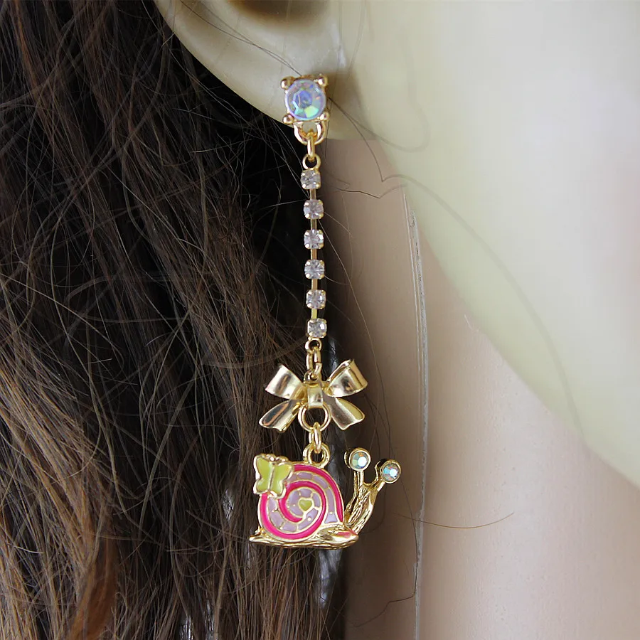 Модные серьги-гвоздики 2014 модные новые простые и чистые свежие Элегантные Синие