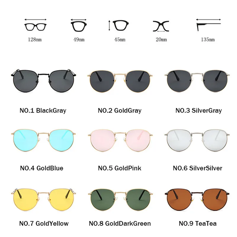 LeonLion 2021 Polarized Sunglasses Women Glasses Men Luxury Retro Metal Sun Vintage Mirror Oculos De Sol Feminino UV400 | Аксессуары для