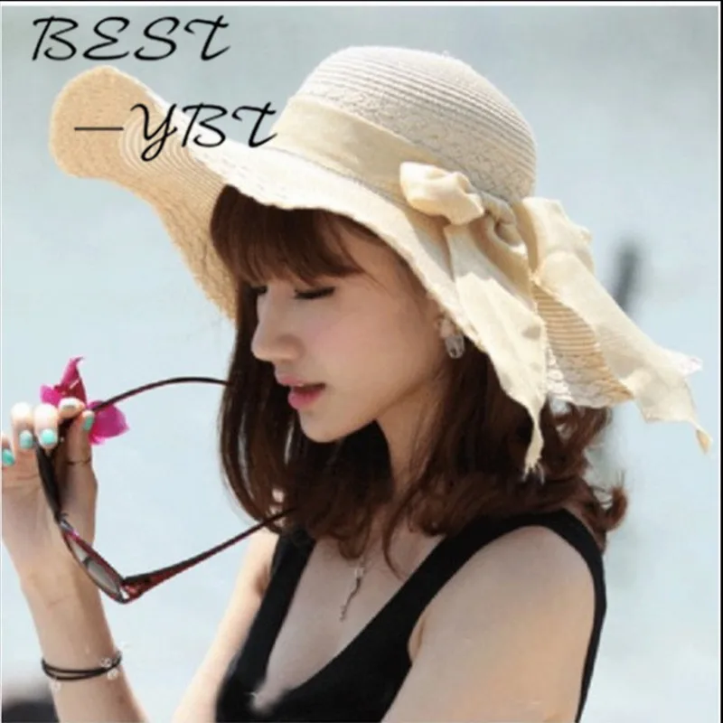 

Korean Version of The New Warp Straw Hat Ms. UV Sun Hat Sun Hat