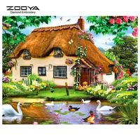 2019 new arrive needlework diy diamond painting pasted painting square drill fashion home decoration home animal bj352