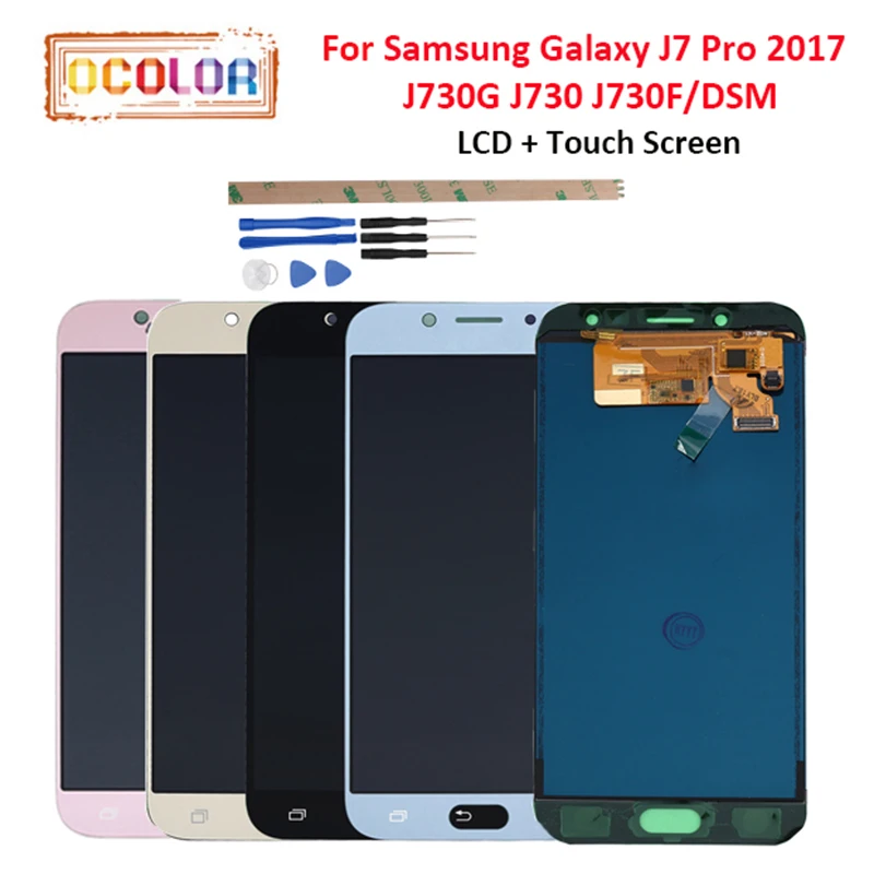 Ocolor для samsung Galaxy J7 Pro 2017 J730G J730 J730F/DSM ЖК дисплей Дисплей и Сенсорный экран Запчасть +