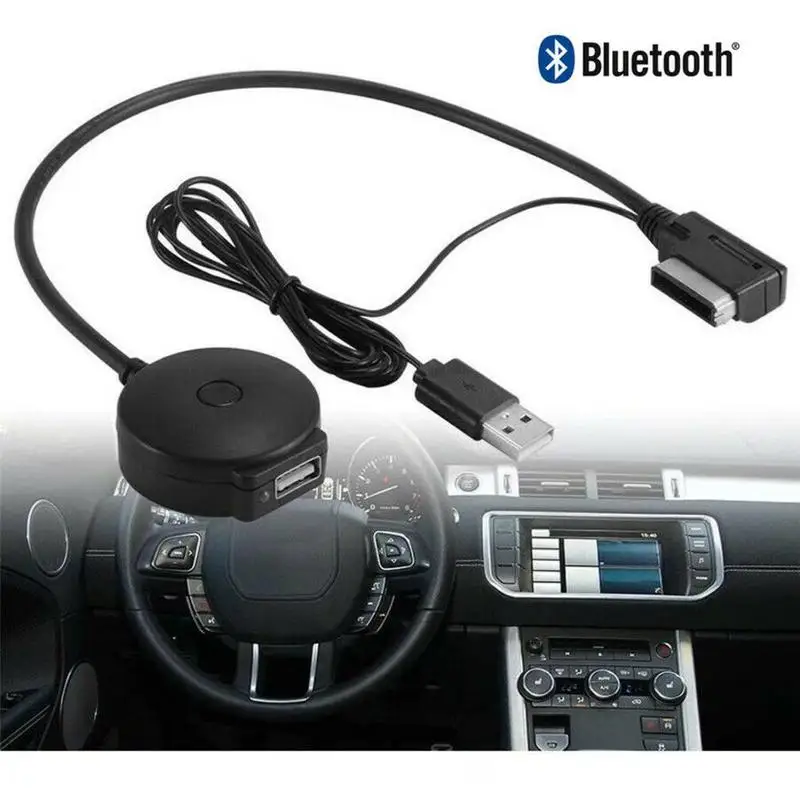 1 шт. DHL беспроводной bluetooth-адаптер USB LED Зарядное устройство MP3 для Android iPhone iPod iPad Auto