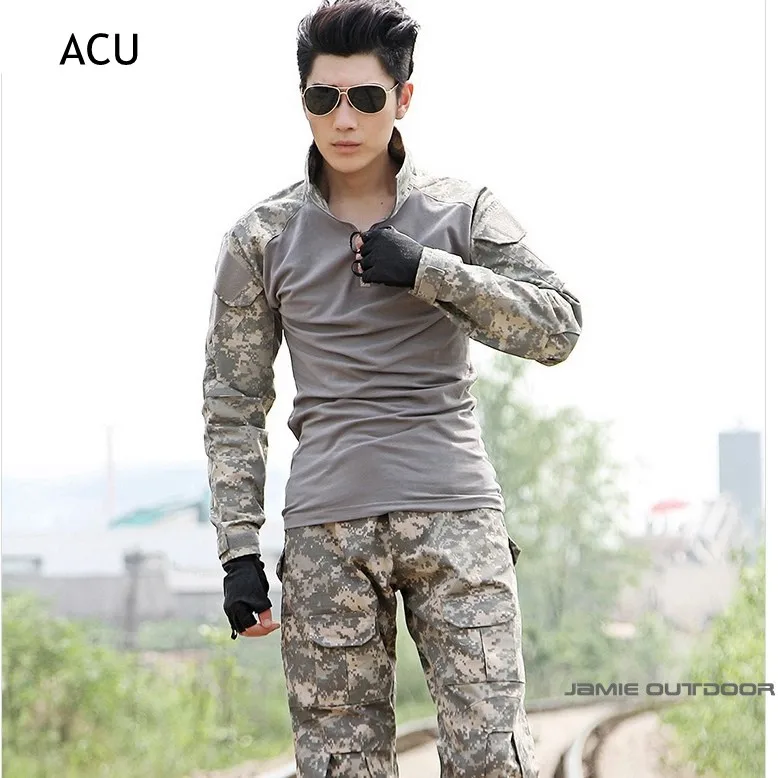 Охотничья Тактическая Военная форма Боевой страйкбол униформа набор Gen2 наружная