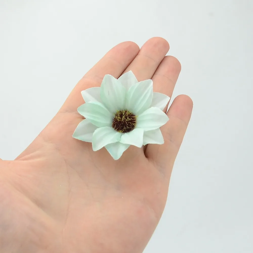 Искусственные цветы Gerbera 20 шт. 6 см вечерние украшения для дома аксессуары