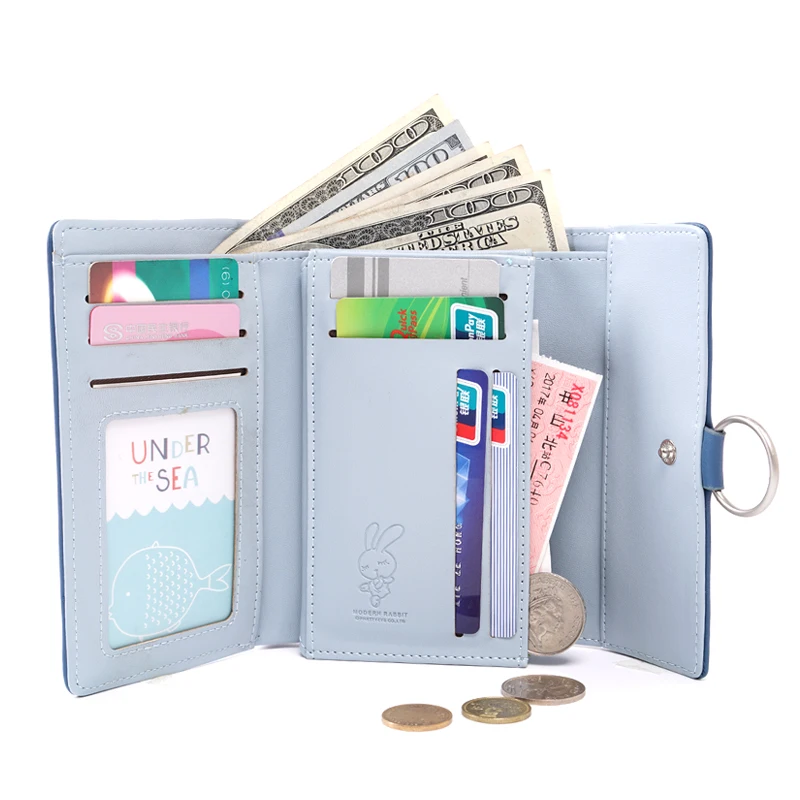 Женский кошелек с отделениями для карт и монет | Багаж сумки