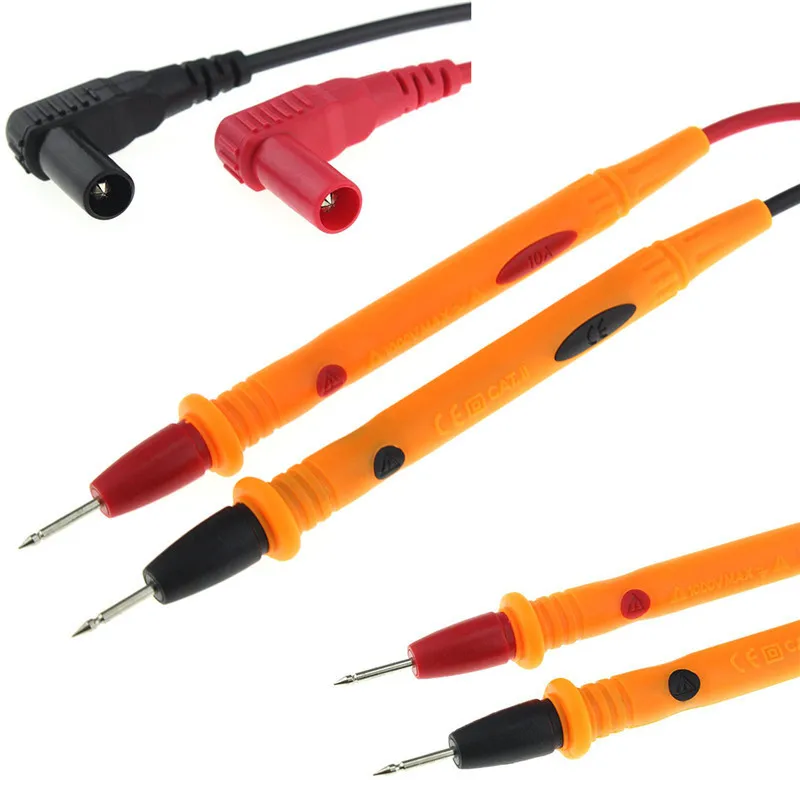 1 пара 3010B сверхмощный мультиметр Вольтметр Прорезиненные тестовые щупы провод