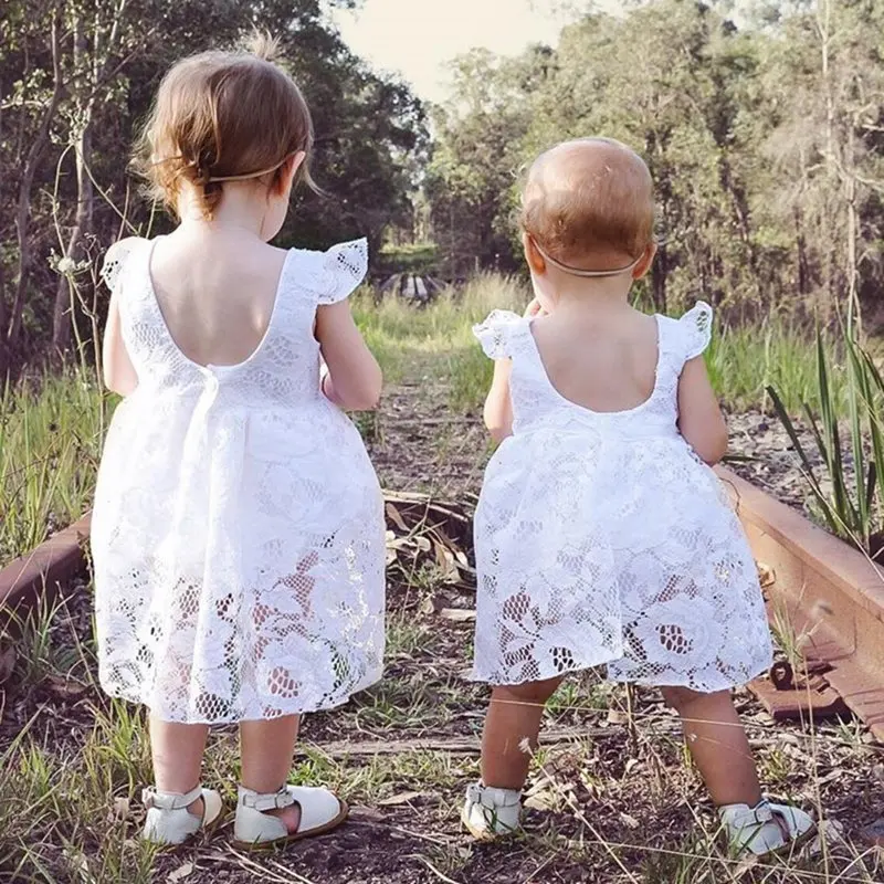 PaMaBa детские кружевные летние платья Детский комбинезон для малышей Bebe Filles белый комбинезон хлопок Мягкий От 0 до 2 лет модный костюм платья для вечеринок