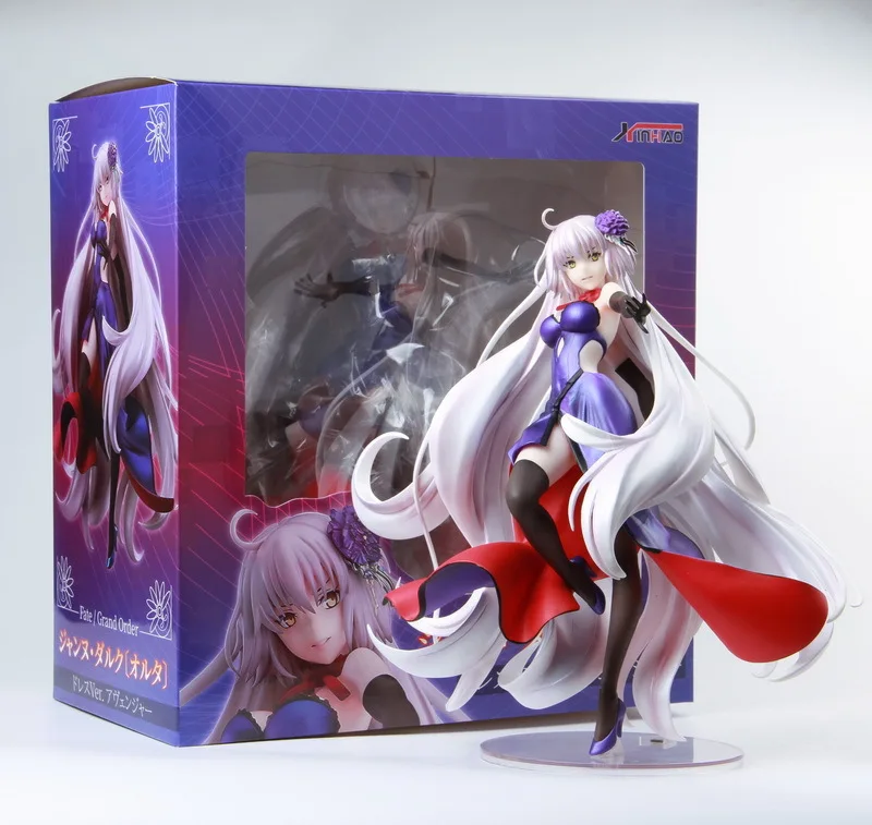 Аниме фигурки 26 см Fate Grand Order платье Мстители Джоан АРК Жанна д 'Арк альтер ПВХ