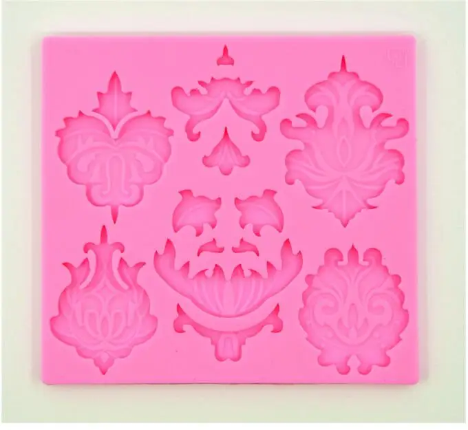 Инструменты для украшения тортов из мастики новая 3d кружевная форма жаростойкая