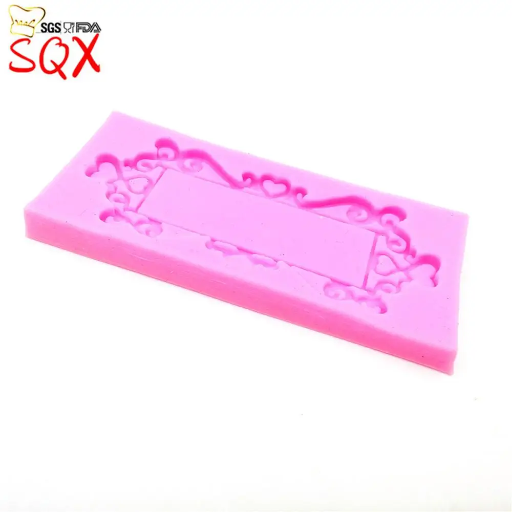 Прямоугольные бронзовые формы для зеркал из смолы форма помадки силиконовая