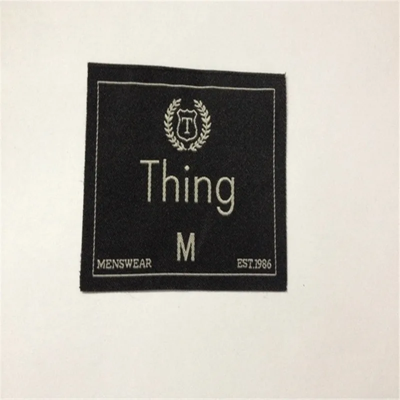 

Custom Brand Garment Label/Clothing Main Label Woven Label