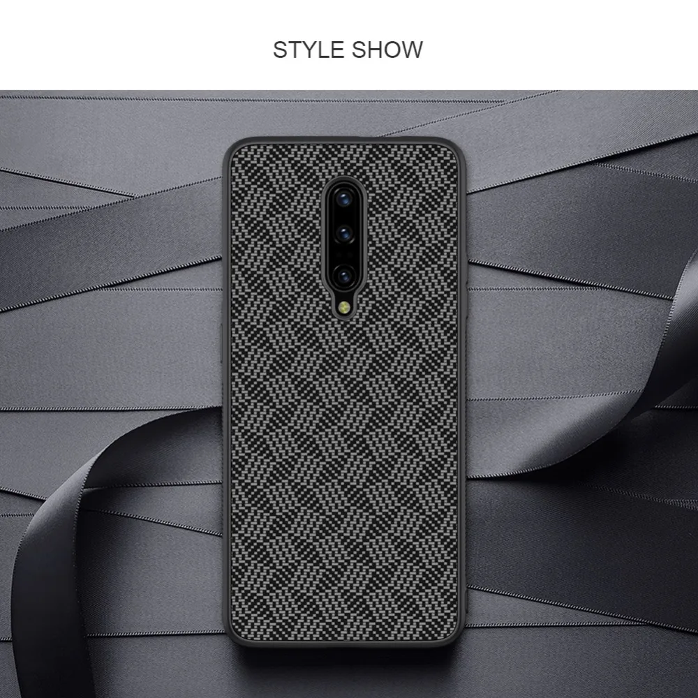 Чехол для Oneplus 7T 7 Pro, чехол Nillkin из арамидного волокна, Жесткий ПК пластик, ультра тонкий ТПУ чехол для бизнес телефона s для One Plus 7T 7 Pro