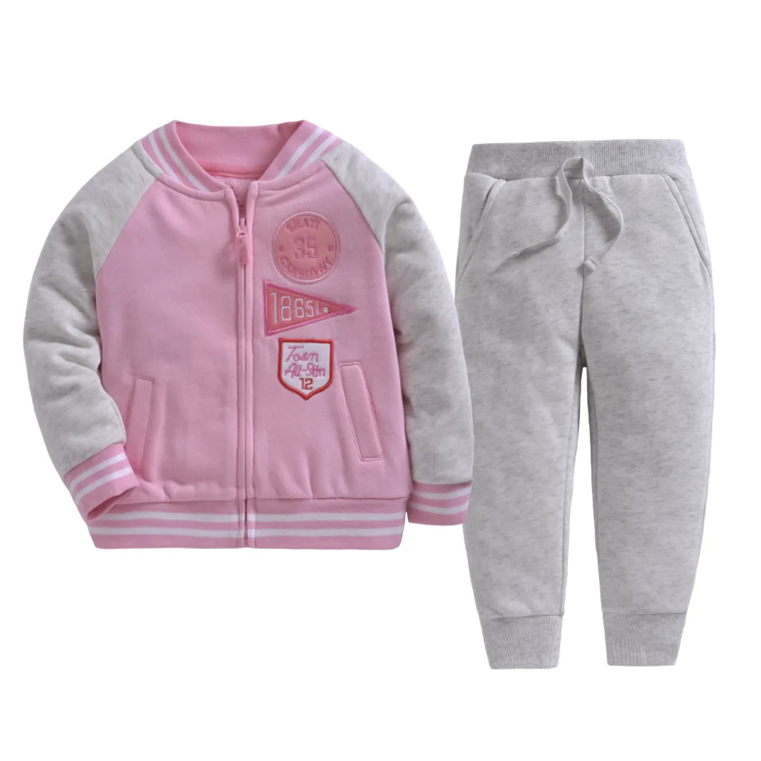 2019 Spring Baby clothes set cotton toddler boys coat +pants kids clothing girls outfits infants | Детская одежда и обувь