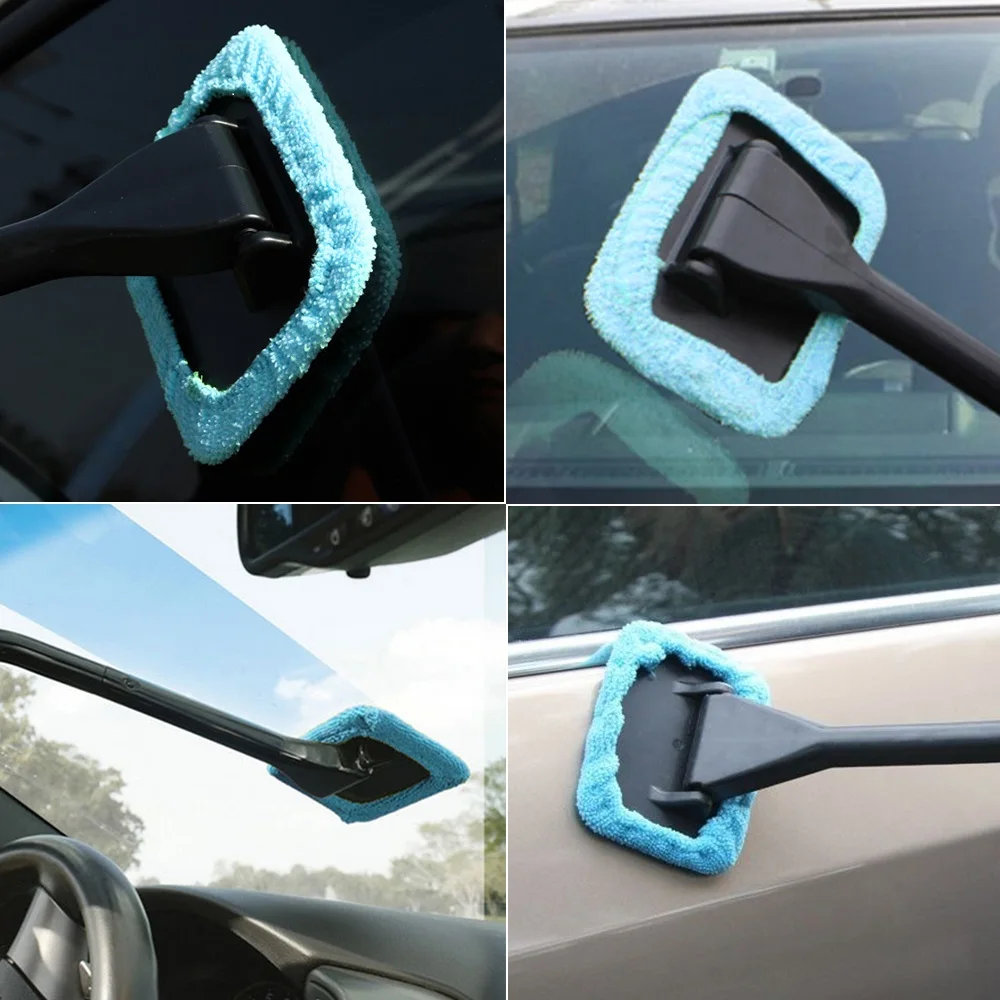 Ручной Автомобильный зеркальный стеклоочиститель щетки ветрового стекла щетка