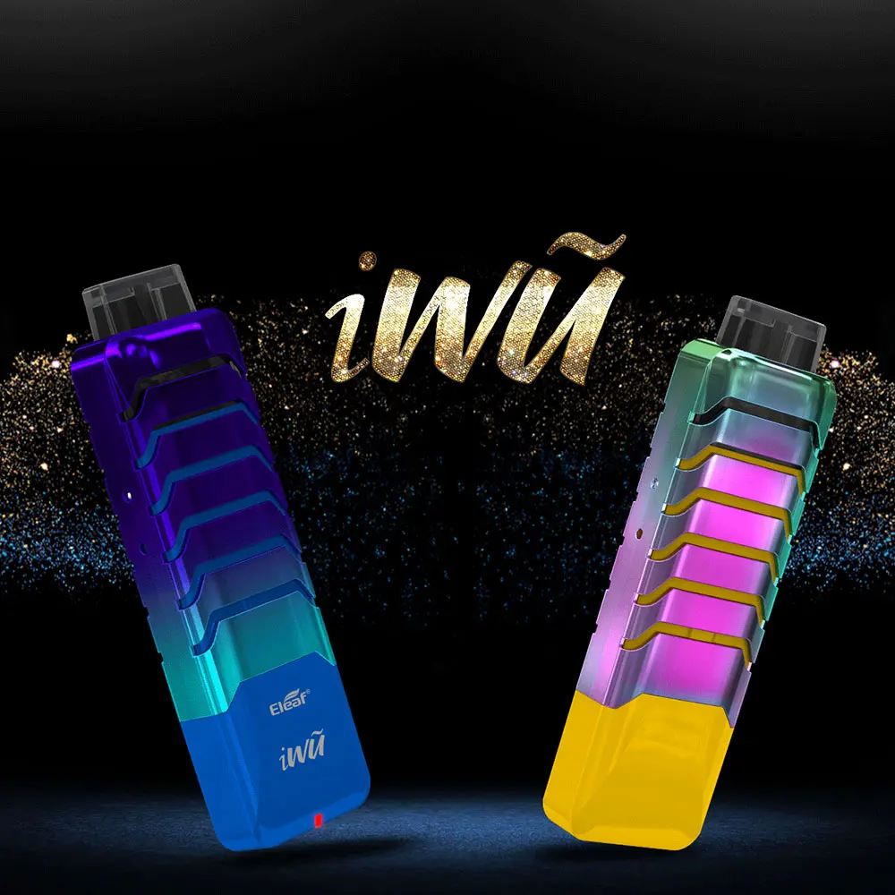 Оригинальный Eleaf iWu kit pod system 15 Вт Макс и 2 мл емкость с батареей 700 мАч все-в-одном