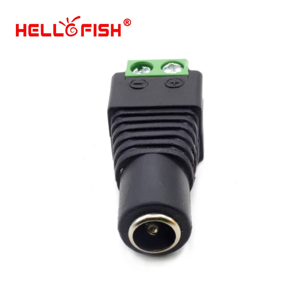 Здравствуйте Fish JR 5 5*2 1 мм 12 В постоянного тока гнездовой разъем питания штекер