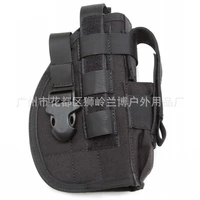 1000d military airsoft tactical universal gun holster molle modular holster right hand outdoor hunting waist belt bag