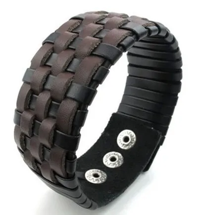 Whitney Houston ювелирный мужской кожаный браслет широкий с манжетами подходит для 8 9