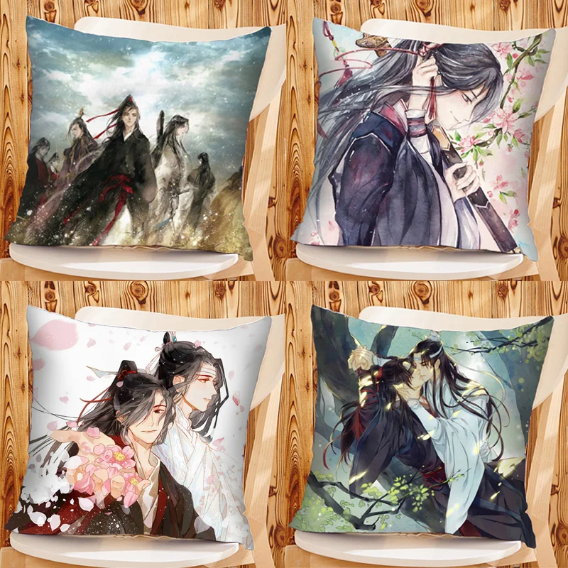 Mo Dao Zu Shi Подушка заполненная PP на заказ Wei WuXian Lan WangJi Grandmaster of Demonic коллекция для