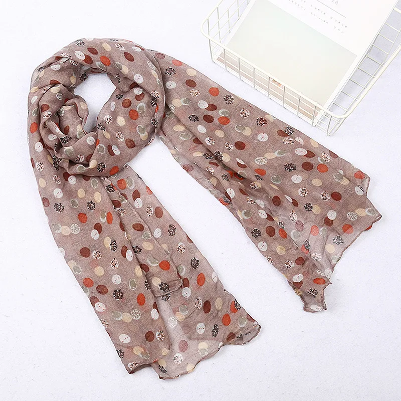 Горячий теплый женский шарф с цветами Принт Бандана Хиджаб шарфы изображением