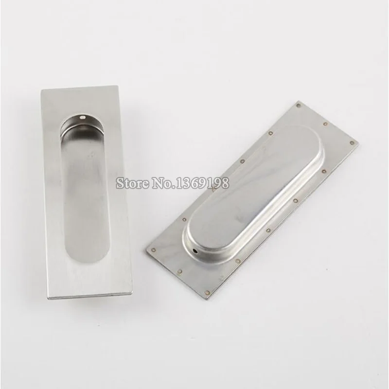 Топ Дизайн 10 шт раздвижные двери скрытые ручки из нержавеющей стали Невидимая