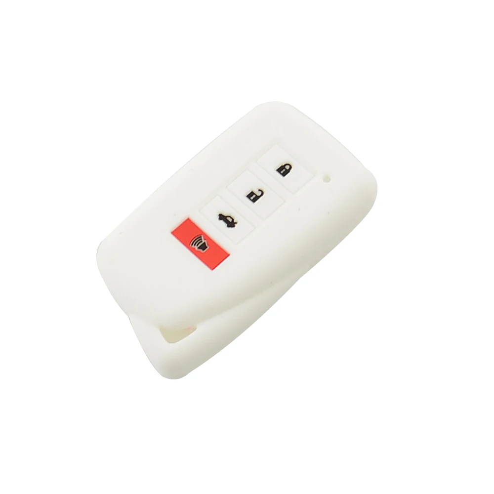 OkeyTech 4 кнопки мягкий резиновый автомобильный чехол для ключа брелок Lexus ES350 GS350 GS450h