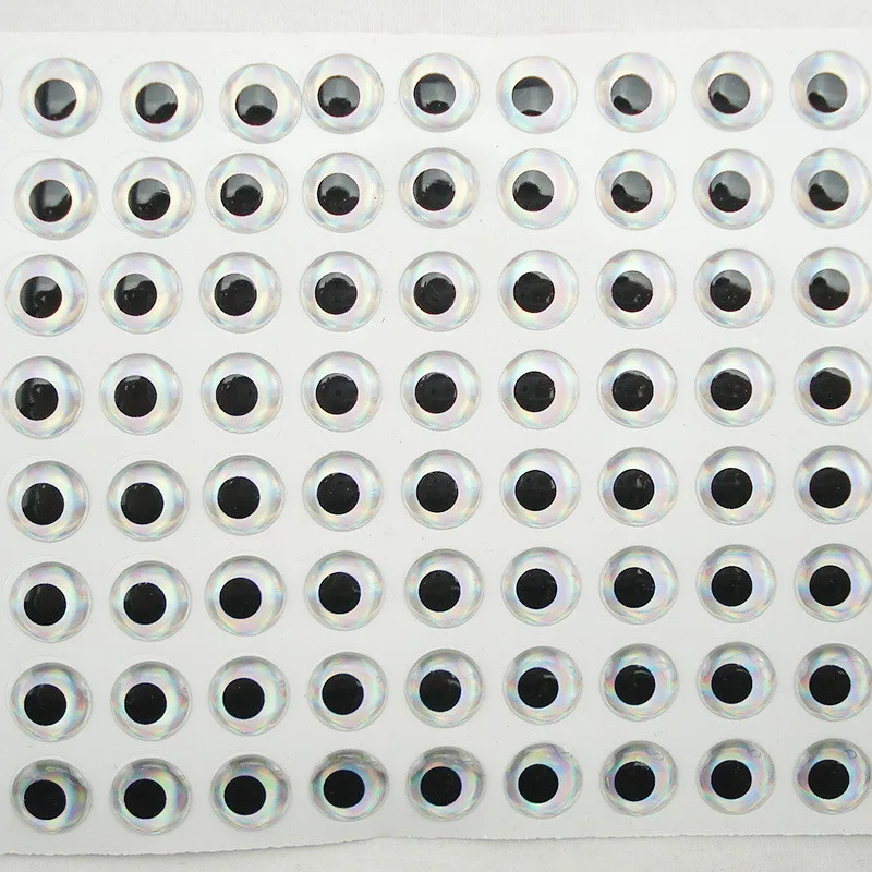 500 шт 8/9/10/11/12 мм искусственные рыболовные глаза для приманки DIY 3D привлекательные рыбий глаз приманка приманки для рыбалки на карпа глаза для приманки