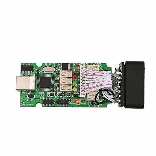 Новая прошивка OP-Com opcom V1.7 2014V Can OBD2 адаптер для Opel Однослойная печатная плата |