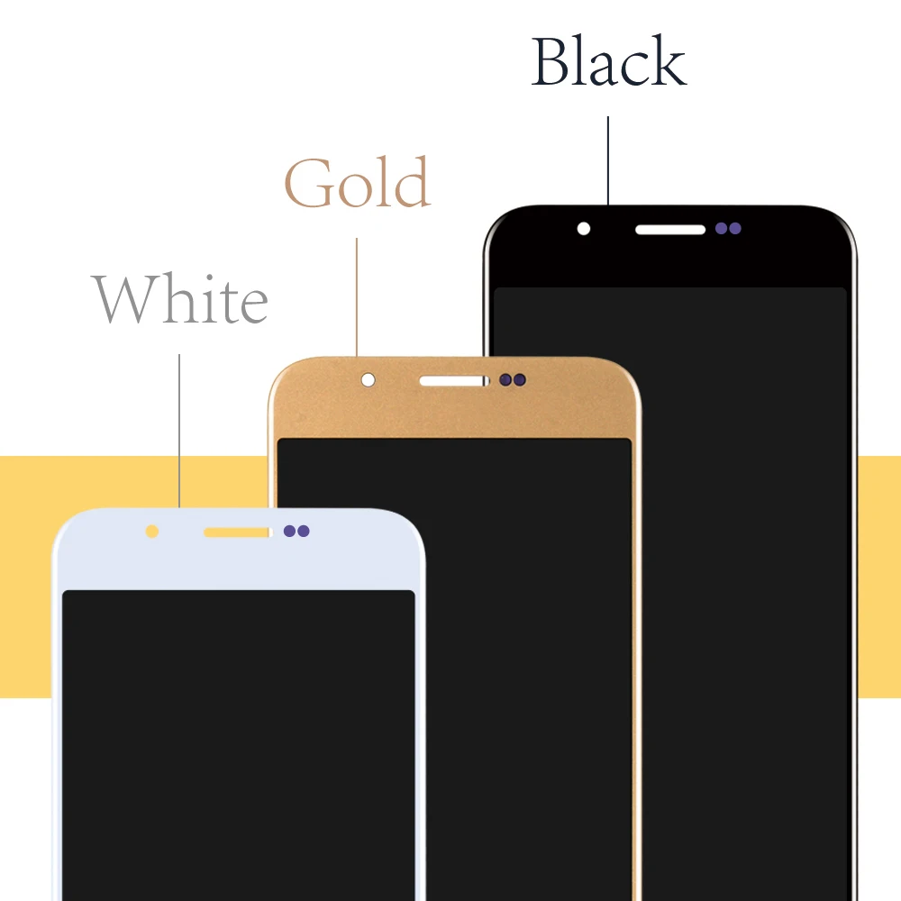 5 7 'ɺMOLED экран совместимый для Samsung A8 2015 A8000 A800 A800F ЖК-дисплей кодирующий