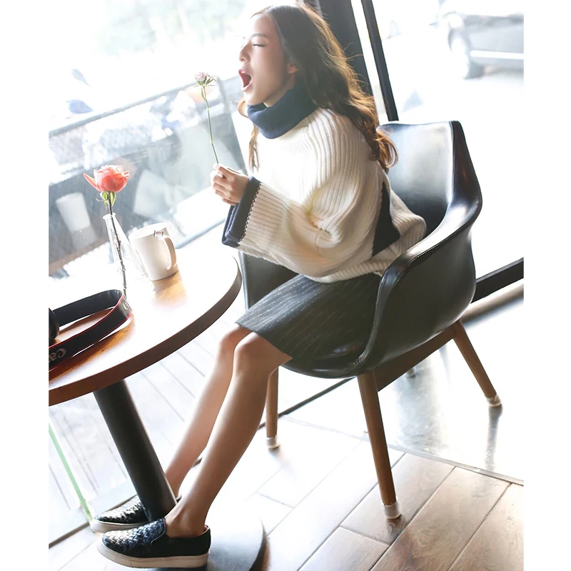 Свитера с высоким воротом длинным рукавом короткие пуловеры рукав летучая мышь