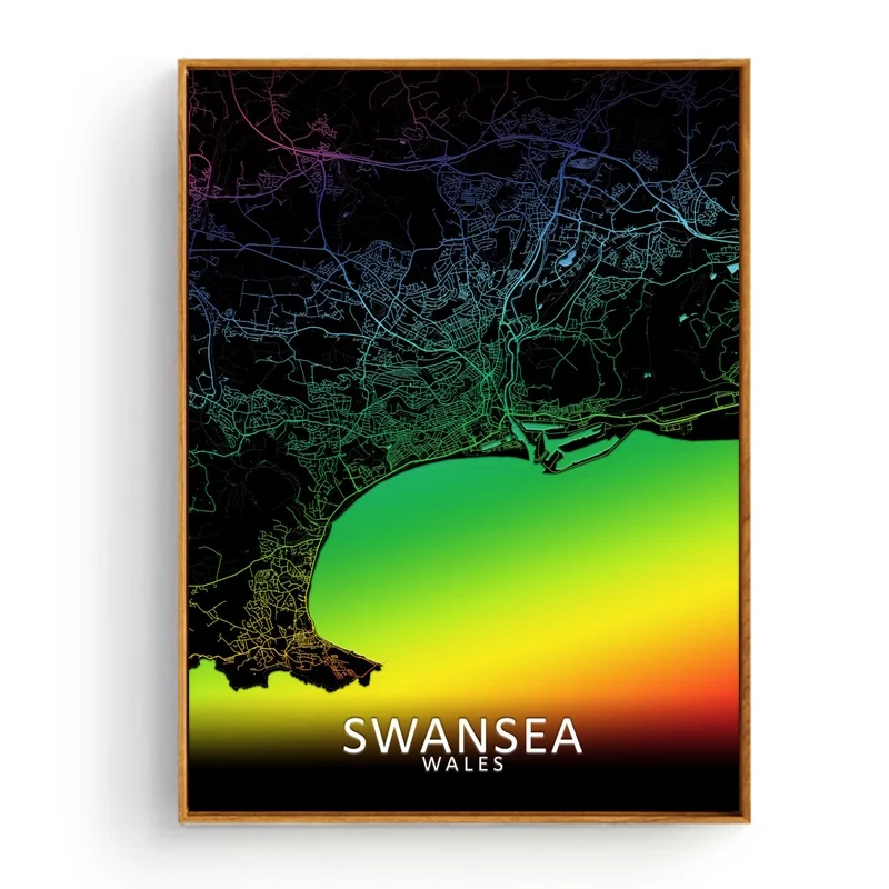 Swansea Swindon Сидней Тайбэй Тбилиси Гаага Токио Торонто карта Тулузы художественный