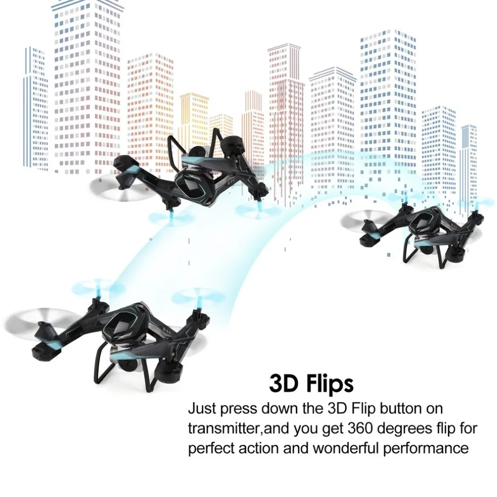 AG-01DW FPV системы камера селфи высота удержания Drone Headless режим 3D переворачивает один