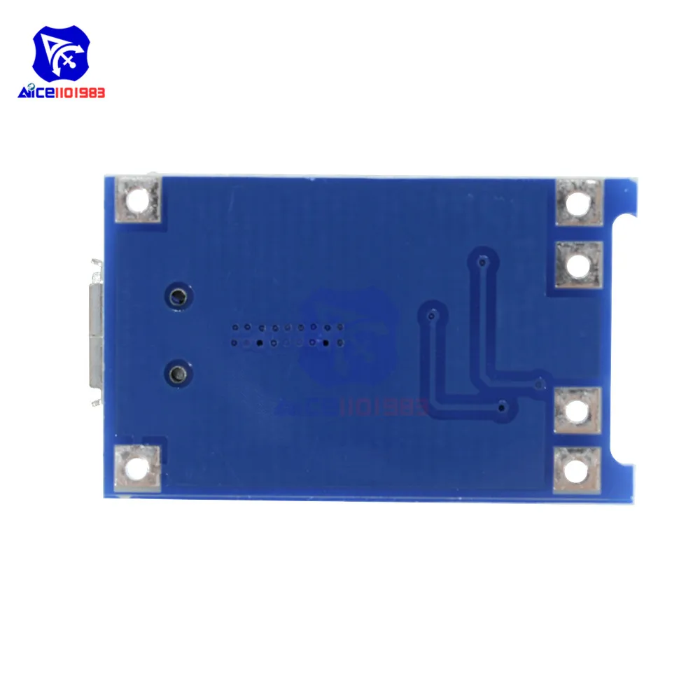 Модуль зарядного устройства diymore 10 шт./лот Micro USB 5 в 1 а 18650 TC4056A литиевая батарея