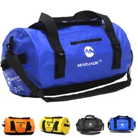 30L Kayak Duffle Bag Waterproof Dry Bag Backpack Saddle Luggage Storage Bag for Travel Motorcycling Camping Boat Sailing