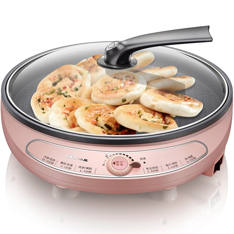 

Bear Multi Electric Pie Pan Pancake Pan Pancakes Pot Spring Cake Machine Fried Pan BBQ