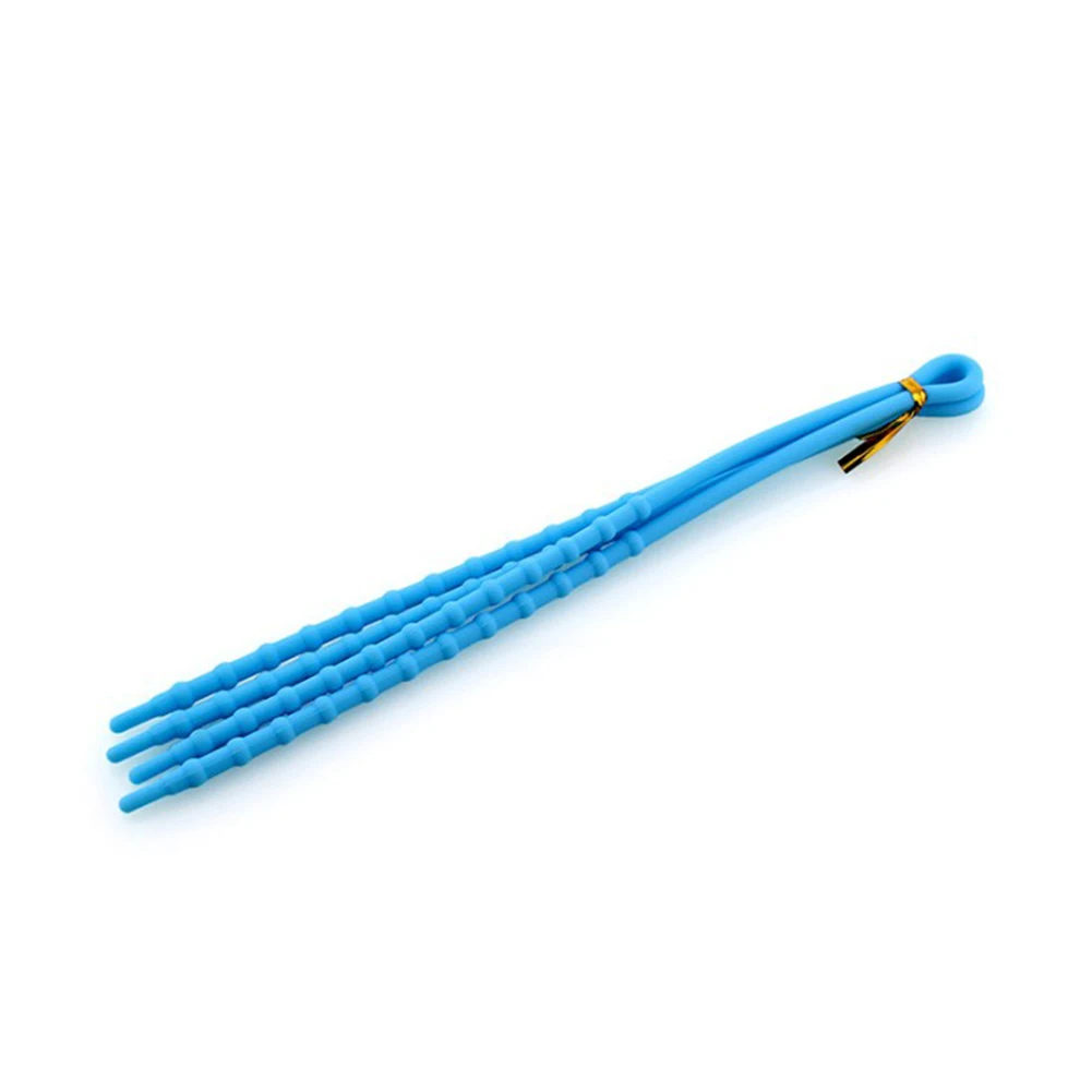 light blue 1 пара унисекс для женщин и мужчин X-Tie ленивые шнурки легкие мягкие эластичные силиконовые Кабельные обувные шнурки для шнуровки - Цвет: light blue
