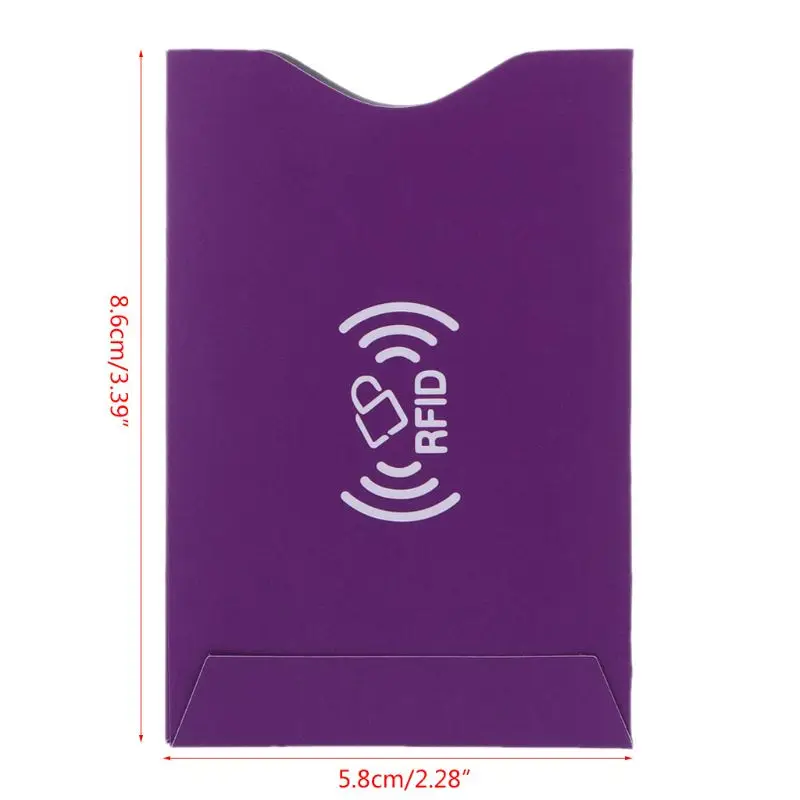 1Pc ID Credit Card Cover RFID Protector Shielded Sleeve Business Bank Cards Case | Багаж и сумки