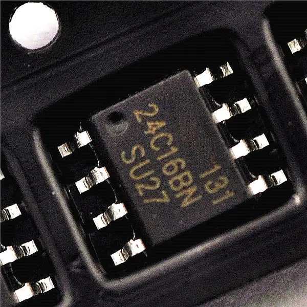 Модуль AT24C16BN 10SU 2.7 24C16 EEPROM SOP8 memory 2048*8 (16K) (20 шт./лот)|memory|memory module |