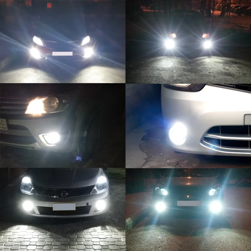 H11 H8 H16 светодиодные Автомобильные противотуманные фары HB3/9005 9006/HB4 Высокая