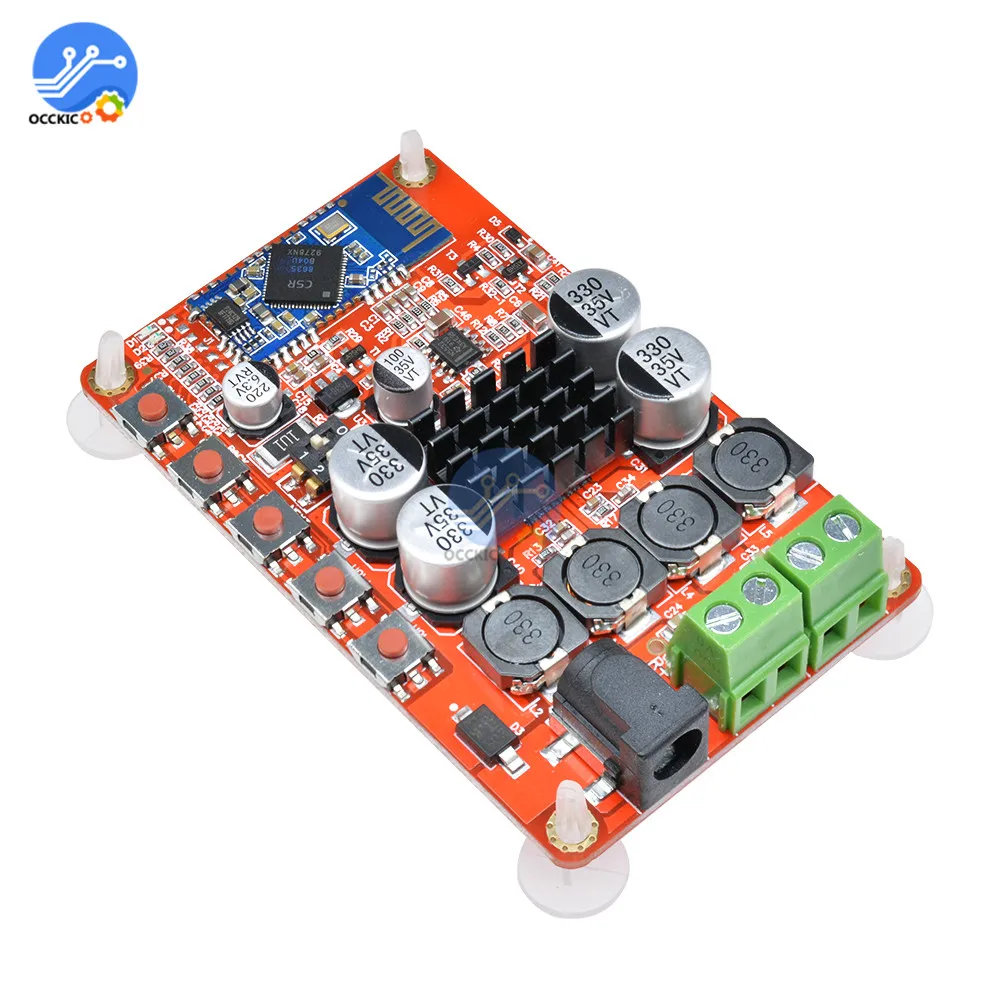 TDA7492P Bluetooth 4 0 цифровая плата усилителя 2X50 W 8-25 V аудио звуковая HIFI стерео приемник