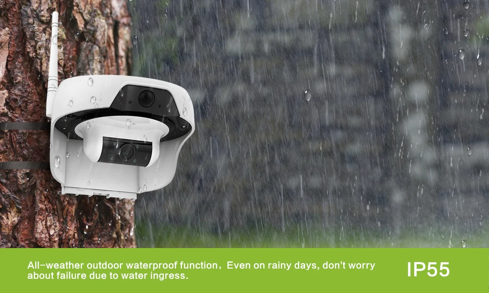 Freecam на солнечных батареях wifi Cam HD 720P с активированным движением беспроводная домашняя ip-камера безопасности с PIR Водонепроницаемая уличная камера C310