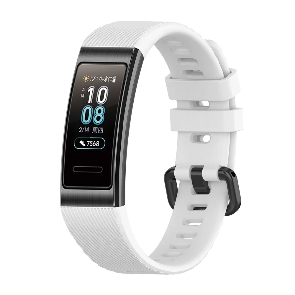 Ремешок силиконовый для Huawei Band 3 / Pro спортивный сменный Браслет наручных часов