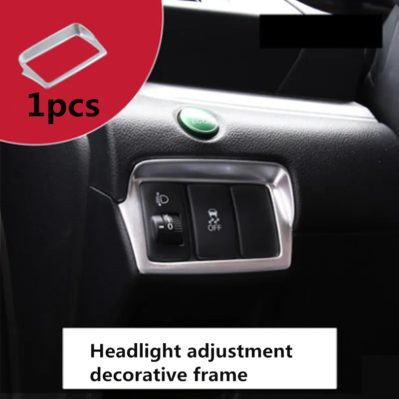 1pcs Для Honda CRV CR-V 2012- Автомобильный Центральный консольный переключатель крышка кнопки кондиционера выход вентиляционные крышки аксессуары - Название цвета: 1pcs