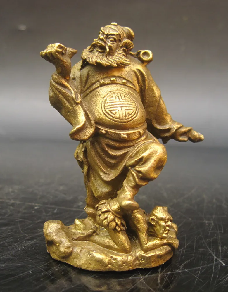 wholesale bronze factory Copper crafts Auspicious Bronze decoration copper anti lilliputian |