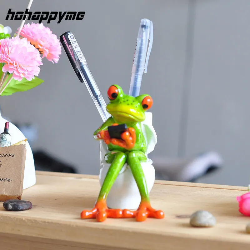 Фигурки лягушек из смолы 2017 Новый креативный 3D кабошон каваи поделки сидя