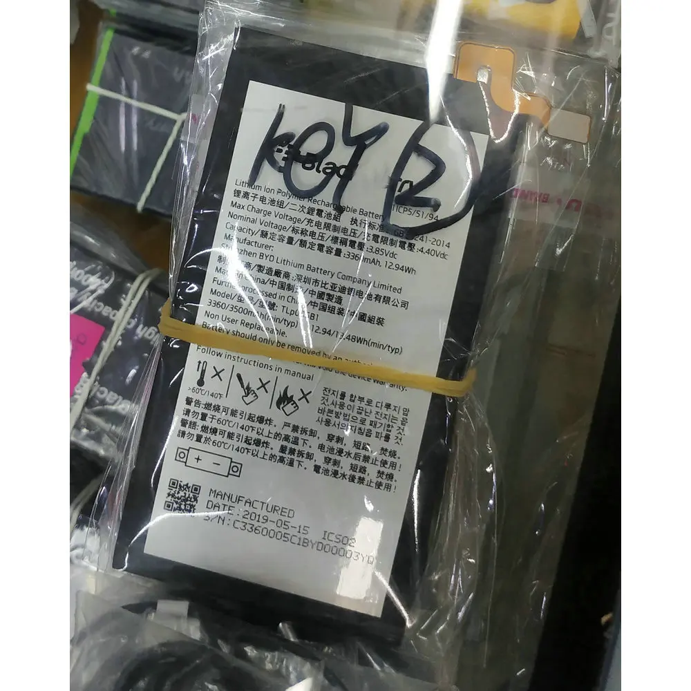 Высококачественный аккумулятор Ansheng 3500 мАч TLP035B1 для смартфона BlackBerry Keytwo