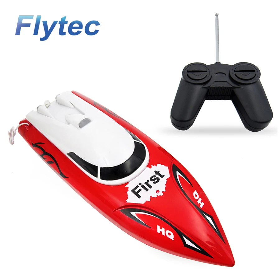 Flytec 2011-15A 27 МГц 4CH 10км/ч Высокая Скорость парусный спорт электрический RC игрушка-корабль гоночная лодка RC для детей
